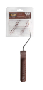 Wałek Hardy Mikrofaza 10 cm – 2 szt. + rączka do drewna